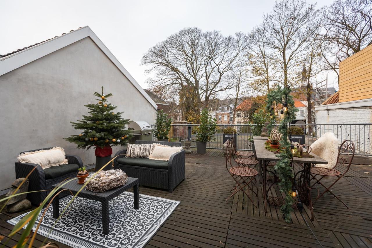 Cosy Nock ! Little Gem At City Center With Large Terrace ! Breda Exterior foto